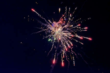 4th. of July Fireworks displayの写真素材
