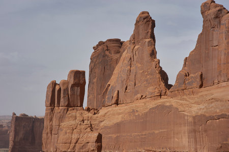 State of Utah USA. National Park rock formationの写真素材