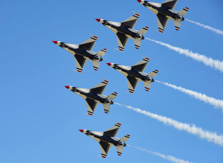 2025 Cleveland Air Show USA Air Force Thunderbirds