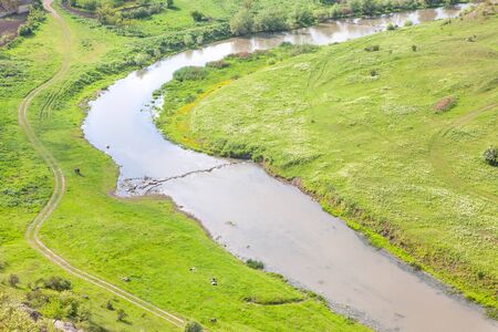 river view from above