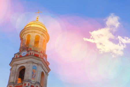 cupola in sunlightの写真素材