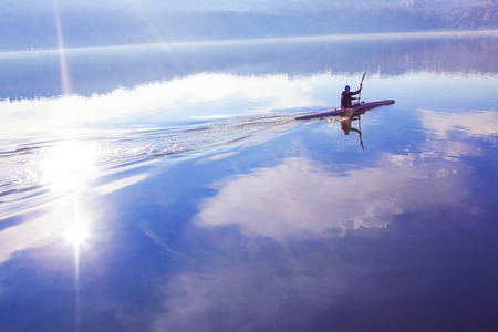 kayak sportsmanの写真素材