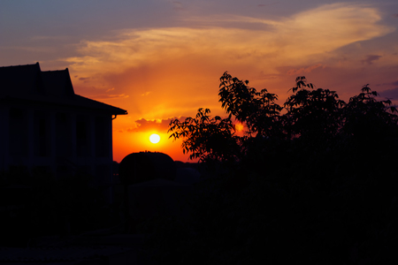 majestic twilightの写真素材