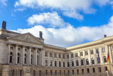 German Bundesrat building in Berlinのeditorial素材