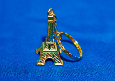 Eiffel Tower souvenir . Paris symbol . Trinket from France