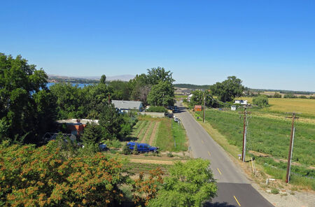 Country Roadの写真素材