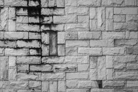 Dirty brick wall texture background.の写真素材