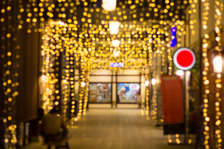 Bokeh lights background. Abstract multicolored light. Christmas Bokeh background. blur Bokeh background. Christmas concept.の写真素材