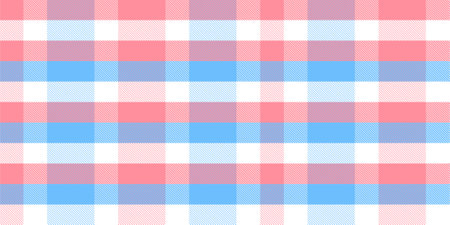 Gingham pattern background. Retro tablecloth texture. Abstract color full of Scott pattern. Pastel gingham seamless background for print on fabric. Vector artの写真素材