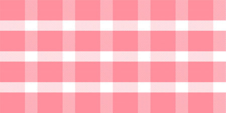 Gingham pattern background. Retro tablecloth texture. Abstract color full of Scott pattern. Pastel gingham seamless background for print on fabric. Vector artの写真素材