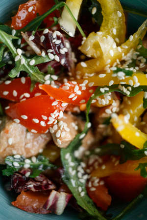 Fresh saladの写真素材