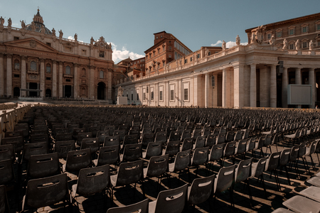 Saint Peter's basilica, Vatican City, Italy.