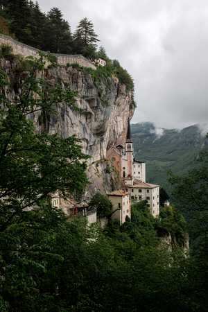 View of the mountains in northern Italy. Dolomitesの写真素材