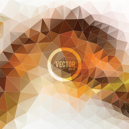 EPS10 vector illustration. Geometric pattern, triangles background, polygonal designのイラスト素材