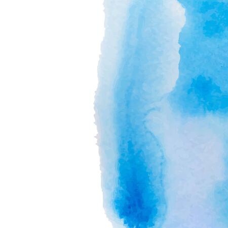 Abstract watercolor art hand paint isolated on white background.のイラスト素材