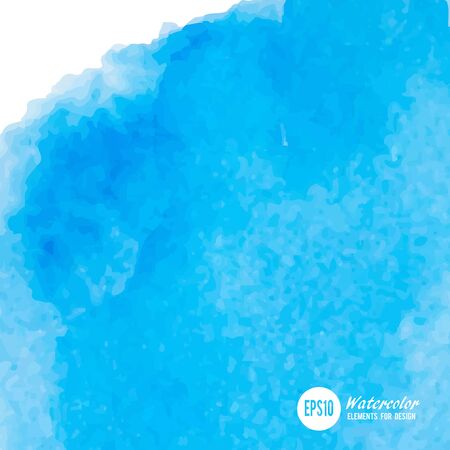 Abstract watercolor art hand paint isolated on white background.のイラスト素材