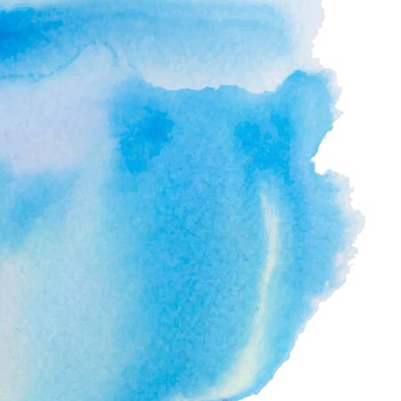 Abstract watercolor art hand paint isolated on white background.のイラスト素材