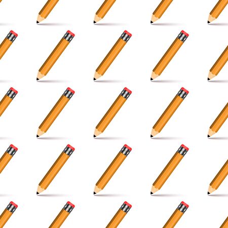 Seamless pencils. のイラスト素材