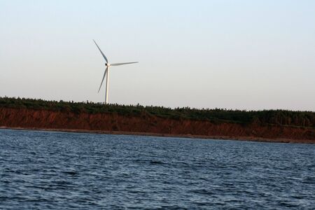 Windmill on the shore