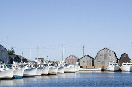 Fishing Harborの写真素材