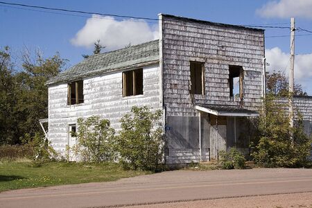 Old abandon rural  storeの写真素材