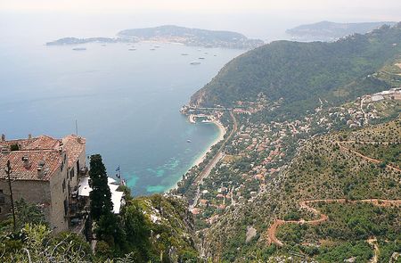 Aerial view of Nice France