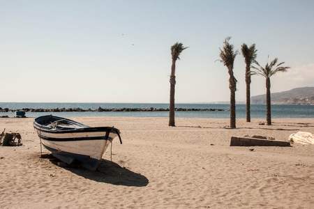 Beach Almeriaの写真素材