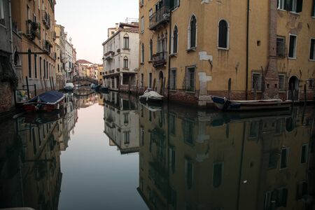 morning in veniceの写真素材