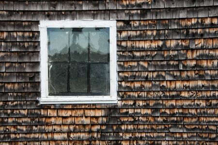 window in a barn