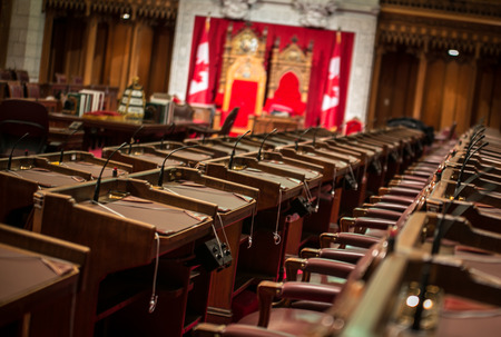 senate chamber canadaのeditorial素材