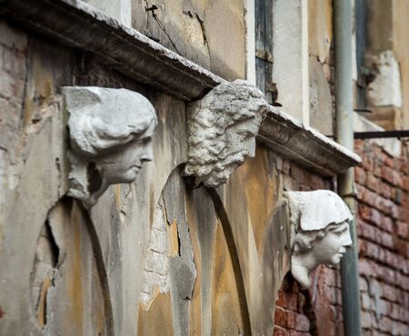 statue on a bridge venice