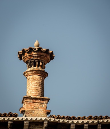 chimney veniceの写真素材