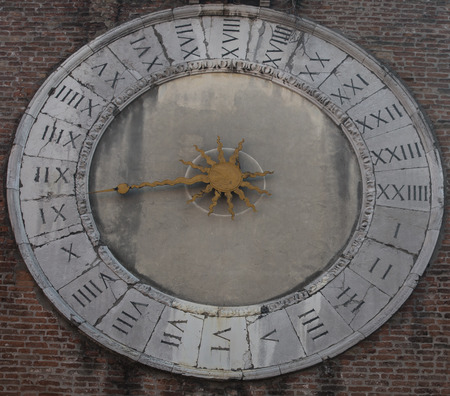 clock veniceの写真素材