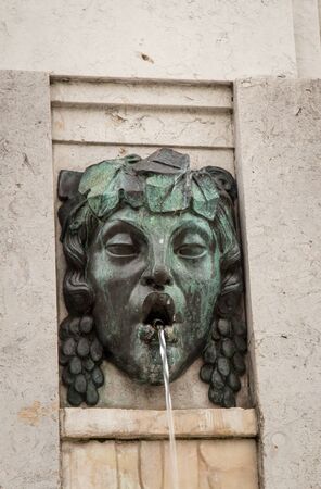 fountain portoの写真素材