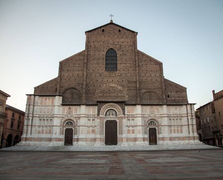 cathedral in Bolognaの写真素材