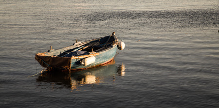 small fishing boatの写真素材
