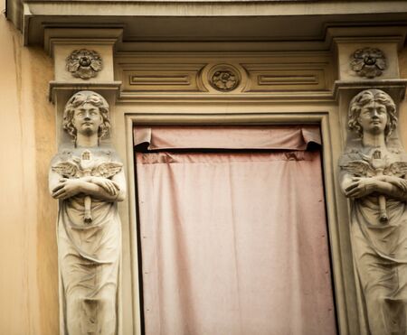 window bolognaの写真素材