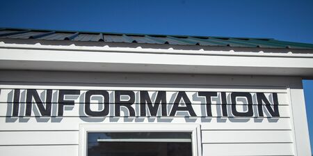 information sign