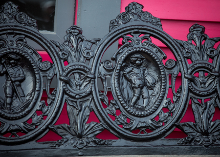 iron benchの写真素材