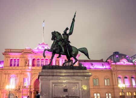 General Manuel Belgrano statueの写真素材