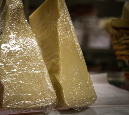 cheese at a market florenceの写真素材