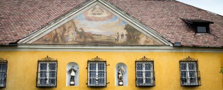 exterior religious frescoの写真素材