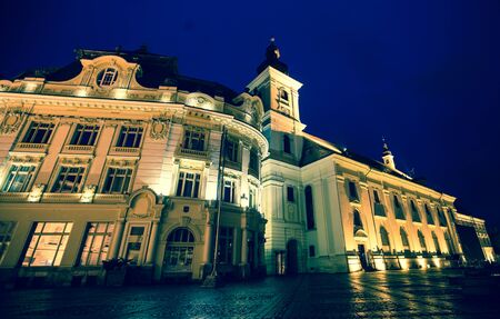 sibiu Romania squareの写真素材