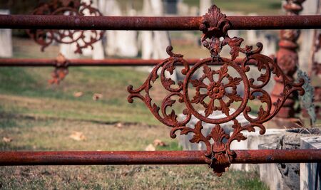 rusted metal designの写真素材