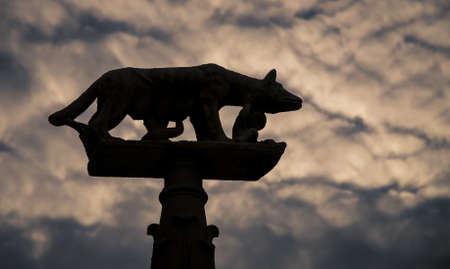 Romulus and Remusの写真素材