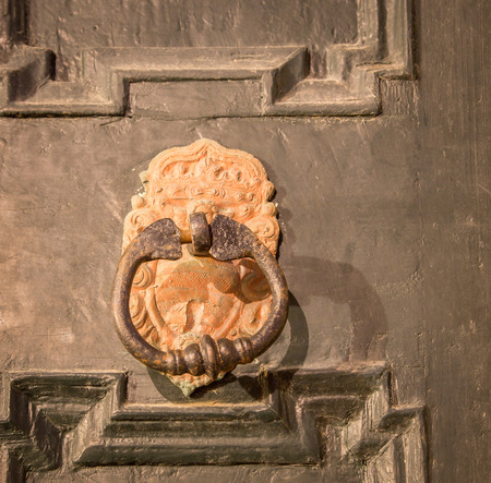 ornate doorknob dubrovnik
