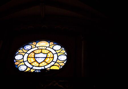stained glass window