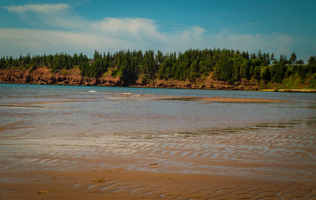 coast of prince edward islandの写真素材