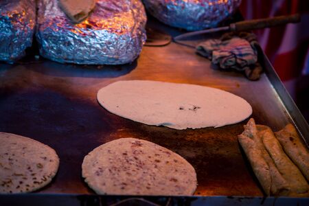 Street food in Mexico Cityの写真素材