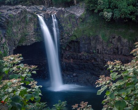 Rainbow falls in Hilo Hawaii